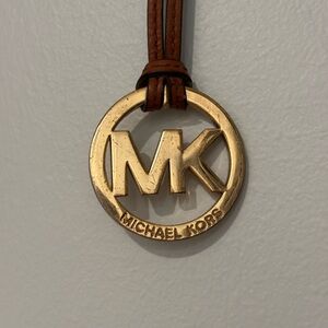 Michael Kors Gold Pendant Lanyard Bag Tag